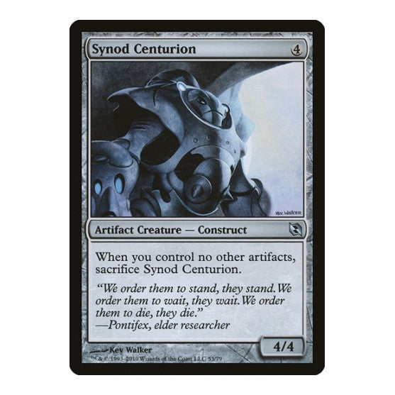 Synod Centurion (DDF) #53 Uncommon (Lightly Played) Duel Decks: Elspeth vs. Tezzeret Magic: The Gathering: 2010