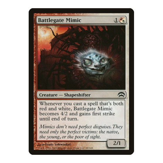 Battlegate Mimic (HOP) #98 Common (Lightly Played) Planechase Magic: The Gathering: 2009