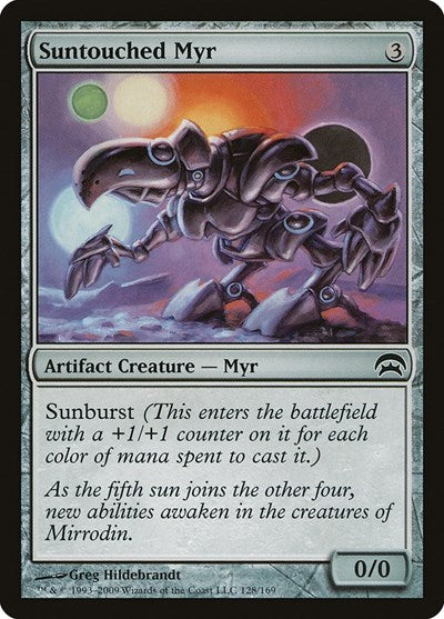 Suntouched Myr (HOP) #128 Common Planechase Magic: The Gathering: 2009