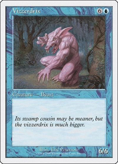 Vizzerdrix (S00) #20 Rare (Moderately Played) Starter 2000 Magic: The Gathering: 2000