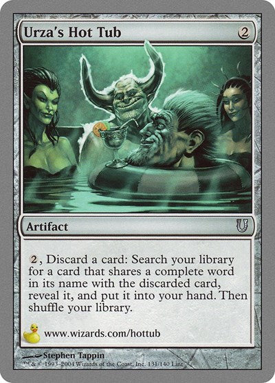 Urzas Hot Tub (UNH) #131 Uncommon (Lightly Played) Unhinged Magic: The Gathering: 2004