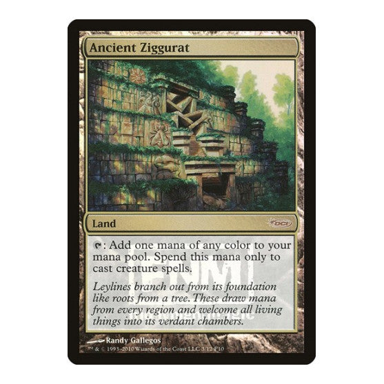 Ancient Ziggurat (FNM) #3 Promo (Foil Lightly Played) FNM Promos Magic: The Gathering: 2026