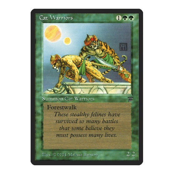 Cat Warriors (LEG) #177 Common Legends Magic: The Gathering: 1994