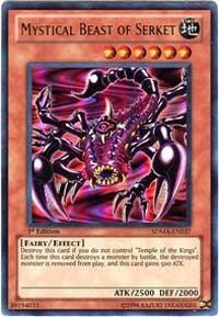 Mystical Beast of Serket (SDMA) #SDMA-EN037 Ultra Rare (1st Edition Near Mint) Structure Deck: Marik YuGiOh: 2010
