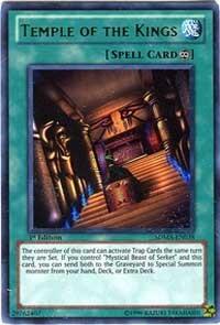 Temple of the Kings (SDMA) #SDMA-EN038 Ultra Rare (1st Edition Near Mint) Structure Deck: Marik YuGiOh: 2010