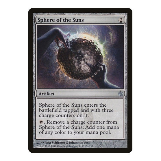 Sphere of the Suns (MBS) #134 Uncommon Mirrodin Besieged Magic: The Gathering: 2011