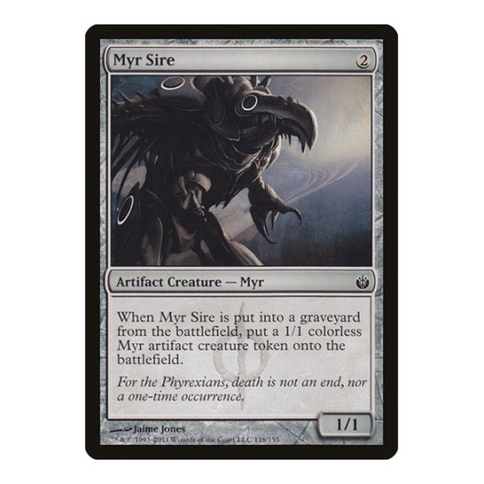 Myr Sire (MBS) #116 Common Mirrodin Besieged Magic: The Gathering: 2011