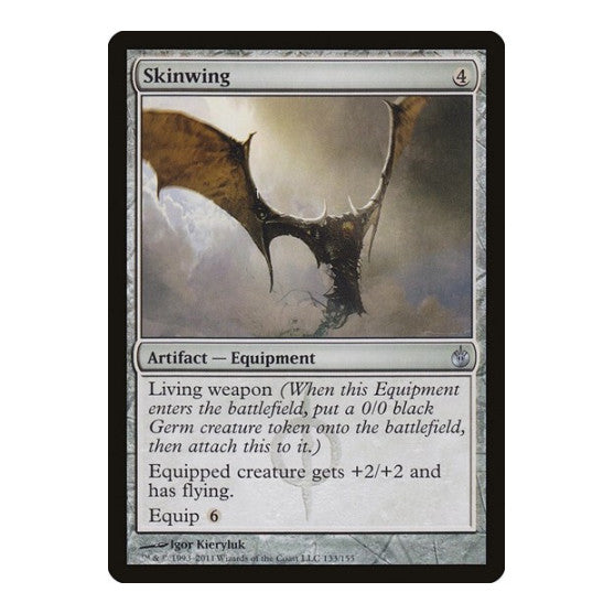 Skinwing (MBS) #133 Uncommon (Lightly Played) Mirrodin Besieged Magic: The Gathering: 2011
