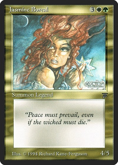 Jasmine Boreal (LEG) #233 Uncommon (Near Mint) Legends Magic: The Gathering: 1994