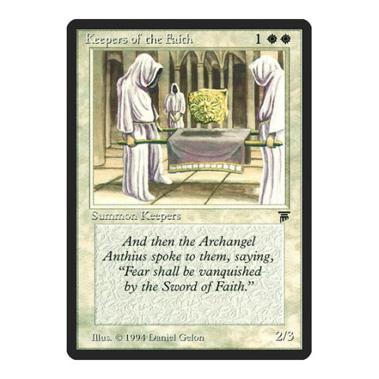 Keepers of the Faith (LEG) #24 Common Legends Magic: The Gathering: 1994