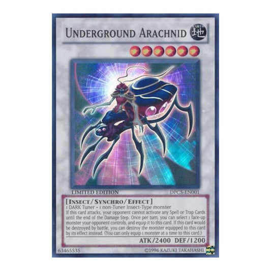 Underground Arachnid (DPCT/DPC5) #DPC5-EN001 Super Rare 2011 Duelist Pack Tin YuGiOh: 2011