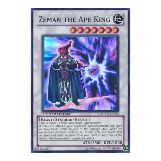 Zeman the Ape King (DPCT/DPC5) #DPC5-EN002 Super Rare 2011 Duelist Pack Tin YuGiOh: 2011