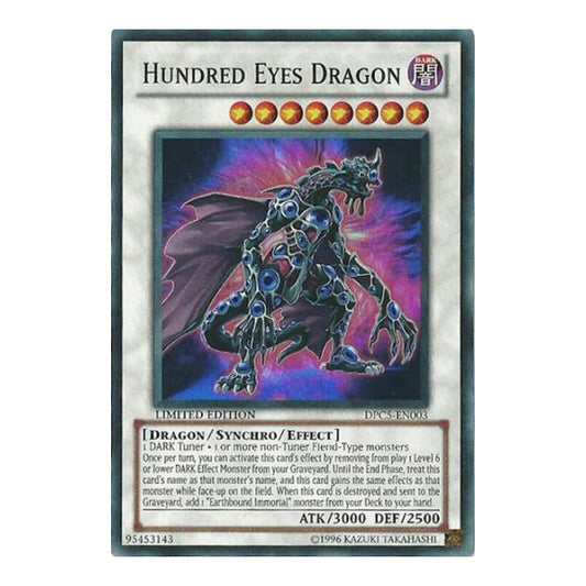 Hundred Eyes Dragon (DPCT/DPC5) #DPC5-EN003 Super Rare 2011 Duelist Pack Tin YuGiOh: 2011
