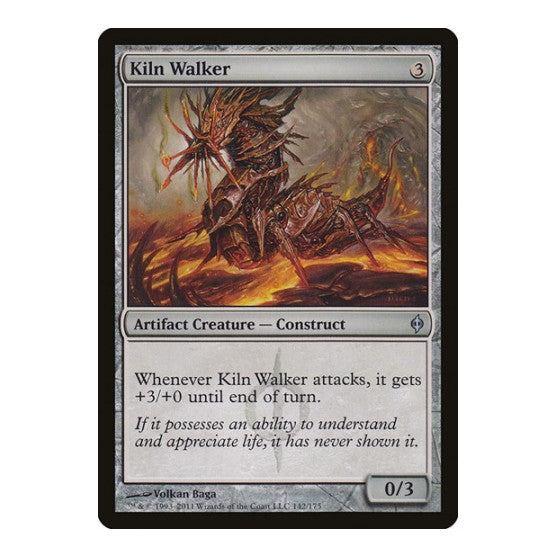 Kiln Walker (NPH) #142 Uncommon (Moderately Played) New Phyrexia Magic: The Gathering: 2011