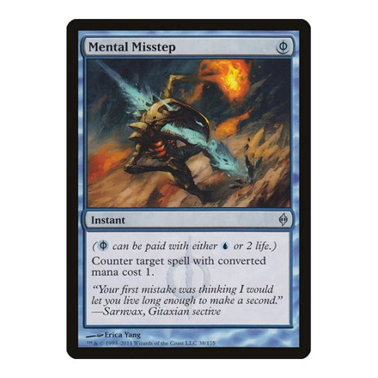 Mental Misstep (NPH) #38 Uncommon New Phyrexia Magic: The Gathering: 2011