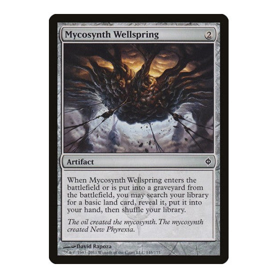 Mycosynth Wellspring (NPH) #145 Common New Phyrexia Magic: The Gathering: 2011