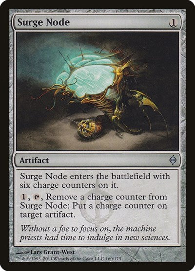 Surge Node (NPH) #160 Uncommon New Phyrexia Magic: The Gathering: 2011