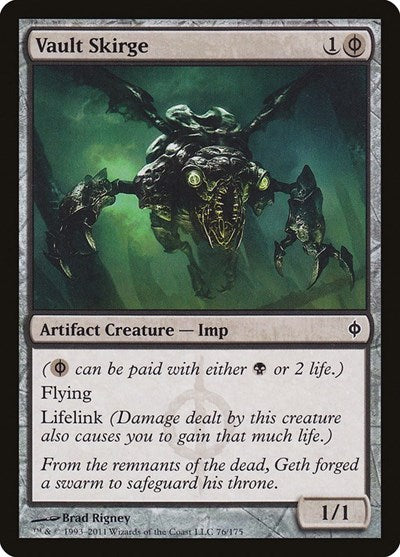 Vault Skirge (NPH) #76 Common (Lightly Played) New Phyrexia Magic: The Gathering: 2011