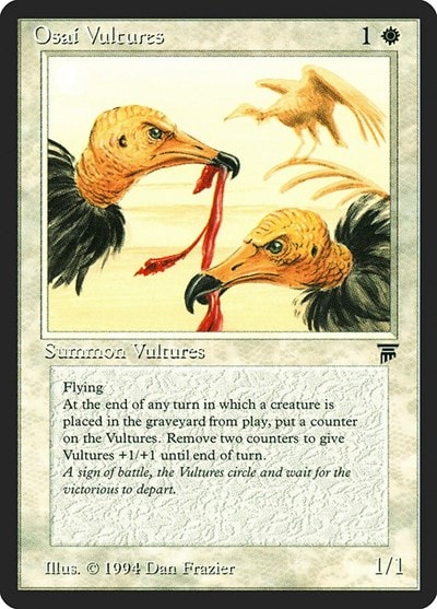 Osai Vultures (LEG) #29 Common (Heavily Played) Legends Magic: The Gathering: 1994