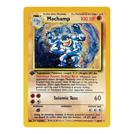 Machamp - 8/102 (PR) #008/102 Holo Rare Deck Exclusives Pokemon: 2016