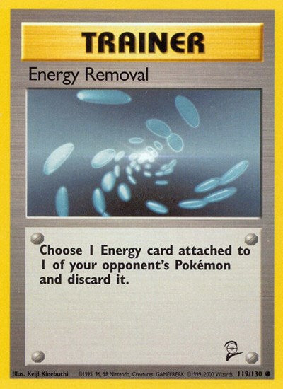 Energy Removal (BS2) #119/130 Common (Lightly Played) Base Set 2 Pokemon: 2000