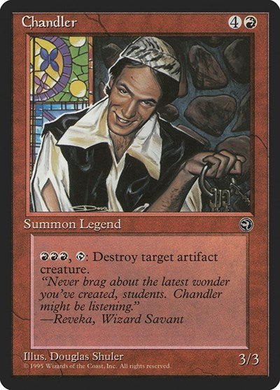 Chandler (HML) #69 Common (Moderately Played) Homelands Magic: The Gathering: 1995