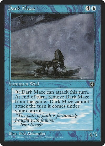 Dark Maze (HML) #25a Common (Heavily Played) Homelands Magic: 1995