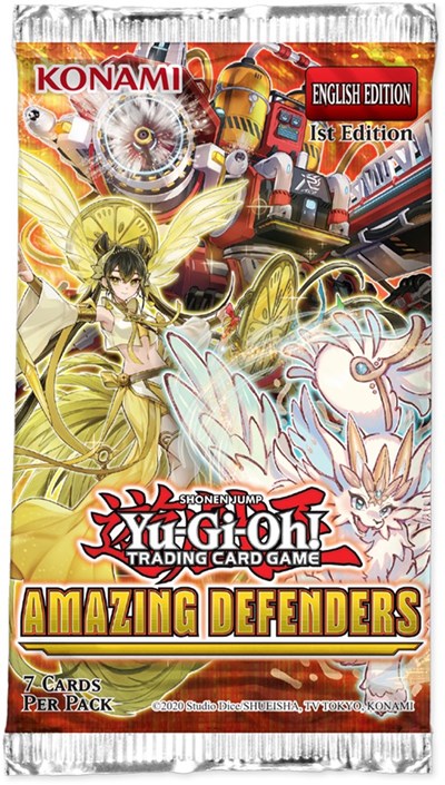2023 YuGiOh: Amazing Defenders (AMDE) - Amazing Defenders Booster Pack 1st Edition (Unopened)