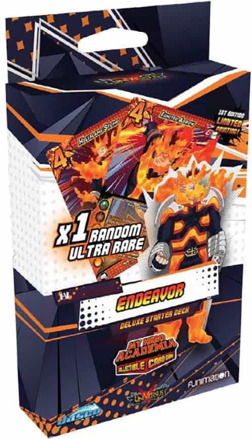 My Hero Academia: Heroes Clash Deluxe Starter Deck: Endeavor [1st Edition] [MHA3 - 000]