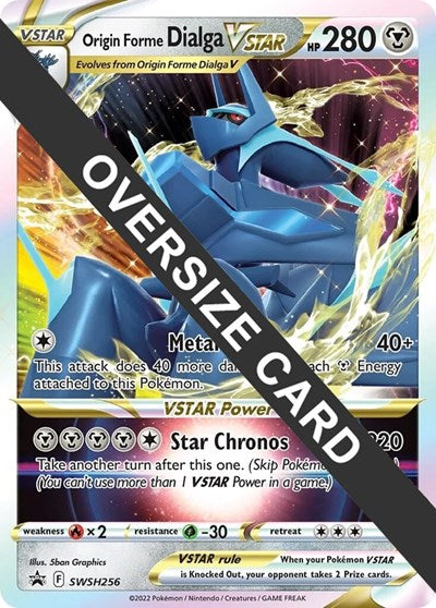 Origin Forme Dialga VSTAR SWSH256 (PR) #SWSH256 Promo (Holofoil Lightly Played) Jumbo Cards Pokemon: 2015