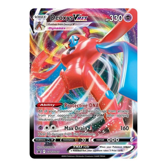 Deoxys VMAX - SWSH267 (SWSD) #SWSH267 Promo (Holofoil Near Mint) SWSH: Sword & Shield Promo Cards Pokemon: 2019