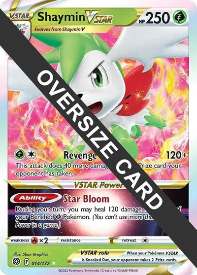 Shaymin VSTAR 014 172 (PR) #014/172 Promo (Holofoil Near Mint) Jumbo Cards Pokemon: 2015
