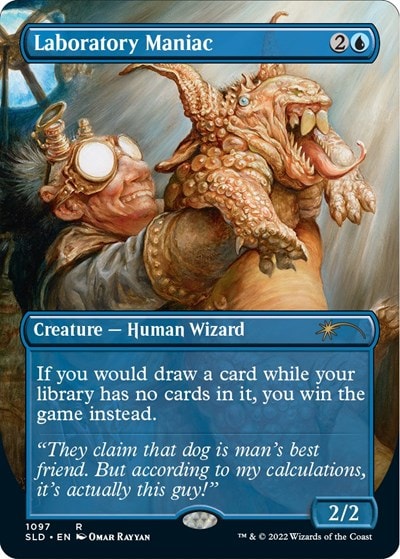 Laboratory Maniac (Borderless) (SLD) #1097 Rare (Foil Near Mint) Secret Lair Drop Series Magic: The Gathering: 2026
