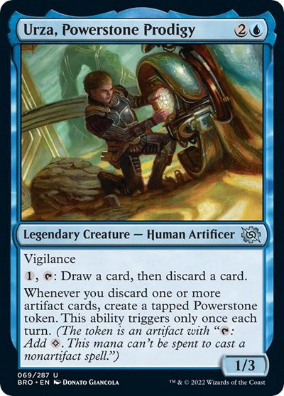 Urza Powerstone Prodigy (BRO) #69 Uncommon (Lightly Played) The Brothers' War Magic: 2022