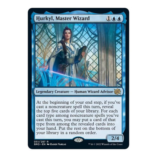 Hurkyl, Master Wizard (BRO) #51 Rare (Lightly Played) The Brothers' War Magic: The Gathering: 2022