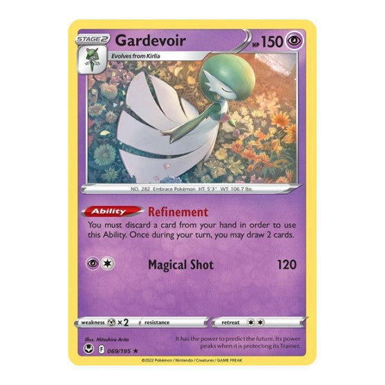 Gardevoir (SWSH12) #069/195 Rare (Reverse Holofoil Lightly Played) SWSH12: Silver Tempest Pokemon: 2022