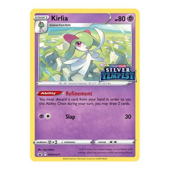 Kirlia - SWSH271 (Prerelease) (SWSD) #SWSH271 Promo (Holofoil Near Mint) SWSH: Sword & Shield Promo Cards Pokemon: 2019