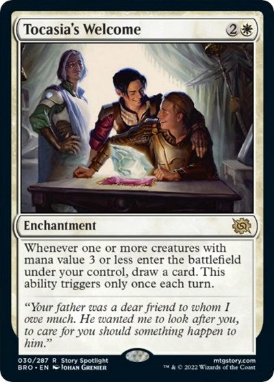 Tocasias Welcome (BRO) #30 Rare The Brothers' War Magic: 2022