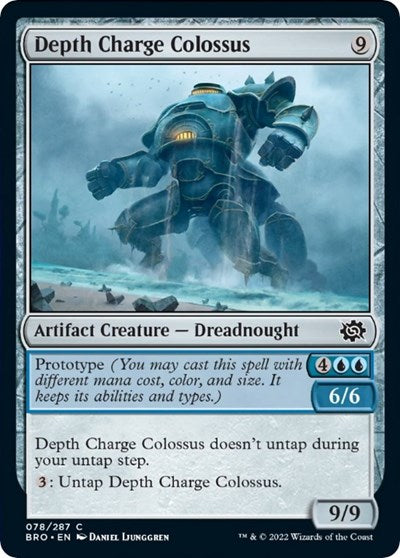 Depth Charge Colossus (BRO) #78 Common The Brothers' War Magic: 2022