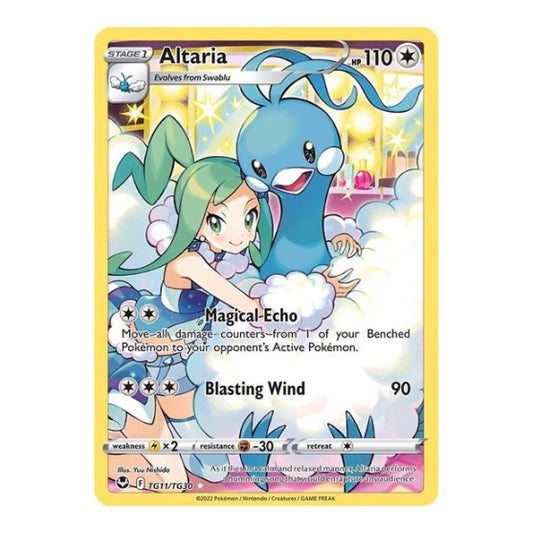 Altaria (SWSH12: TG) #TG11/TG30 Ultra Rare SWSH12: Silver Tempest Trainer Gallery Pokemon: 2022