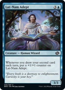 Lat Nam Adept (BRO) #56 Common The Brothers' War Magic: The Gathering: 2022