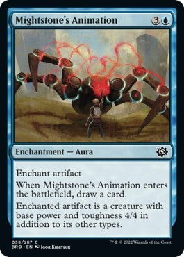 Mightstones Animation (BRO) #58 Common The Brothers' War Magic: 2022