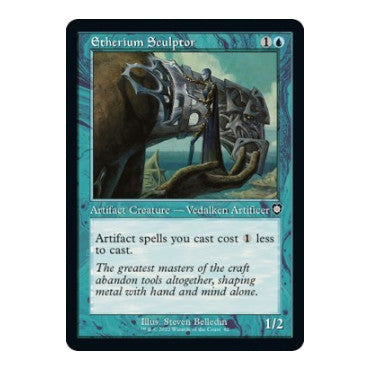 Etherium Sculptor (Retro Frame) (BRC) #82 Common (Lightly Played) Commander: The Brothers' War Magic: The Gathering: 2022