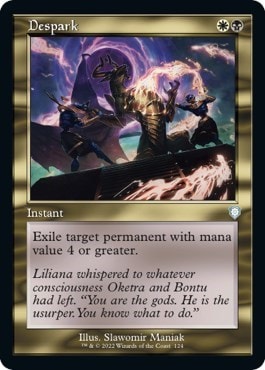 Despark Retro Frame (BRC) #124 Uncommon (Lightly Played) Commander: The Brothers' War Magic: The Gathering: 2022