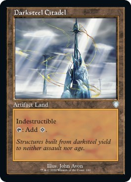 Darksteel Citadel Retro Frame (BRC) #180 Uncommon (Lightly Played) Commander: The Brothers' War Magic: The Gathering: 2022