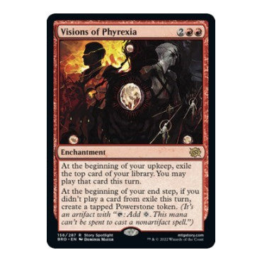 Visions of Phyrexia (BRO) #156 Rare (Lightly Played) The Brothers' War Magic: The Gathering: 2022