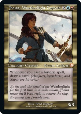 Jhoira Weatherlight Captain Retro Frame (BRC) #126 Mythic Rare (Lightly Played) Commander: The Brothers' War Magic: The Gathering: 2022