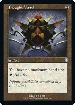 Thought Vessel Retro Frame (BRC) #167 Uncommon (Lightly Played) Commander: The Brothers' War Magic: The Gathering: 2022