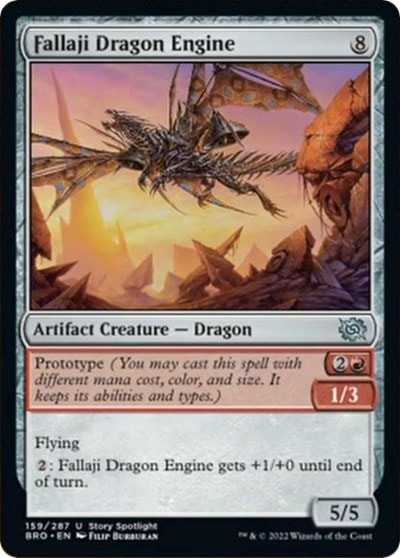 Fallaji Dragon Engine (BRO) #159 Uncommon The Brothers' War Magic: The Gathering: 2022