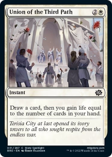Union of the Third Path (BRO) #31 Common (Lightly Played) The Brothers' War Magic: 2022